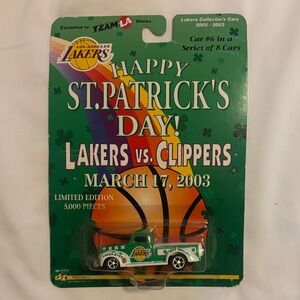 St. Patrick's Day Lakers Limited Edition Collection Car
